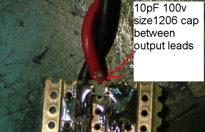 1031 p14 filter mod  10pF cap location.JPG